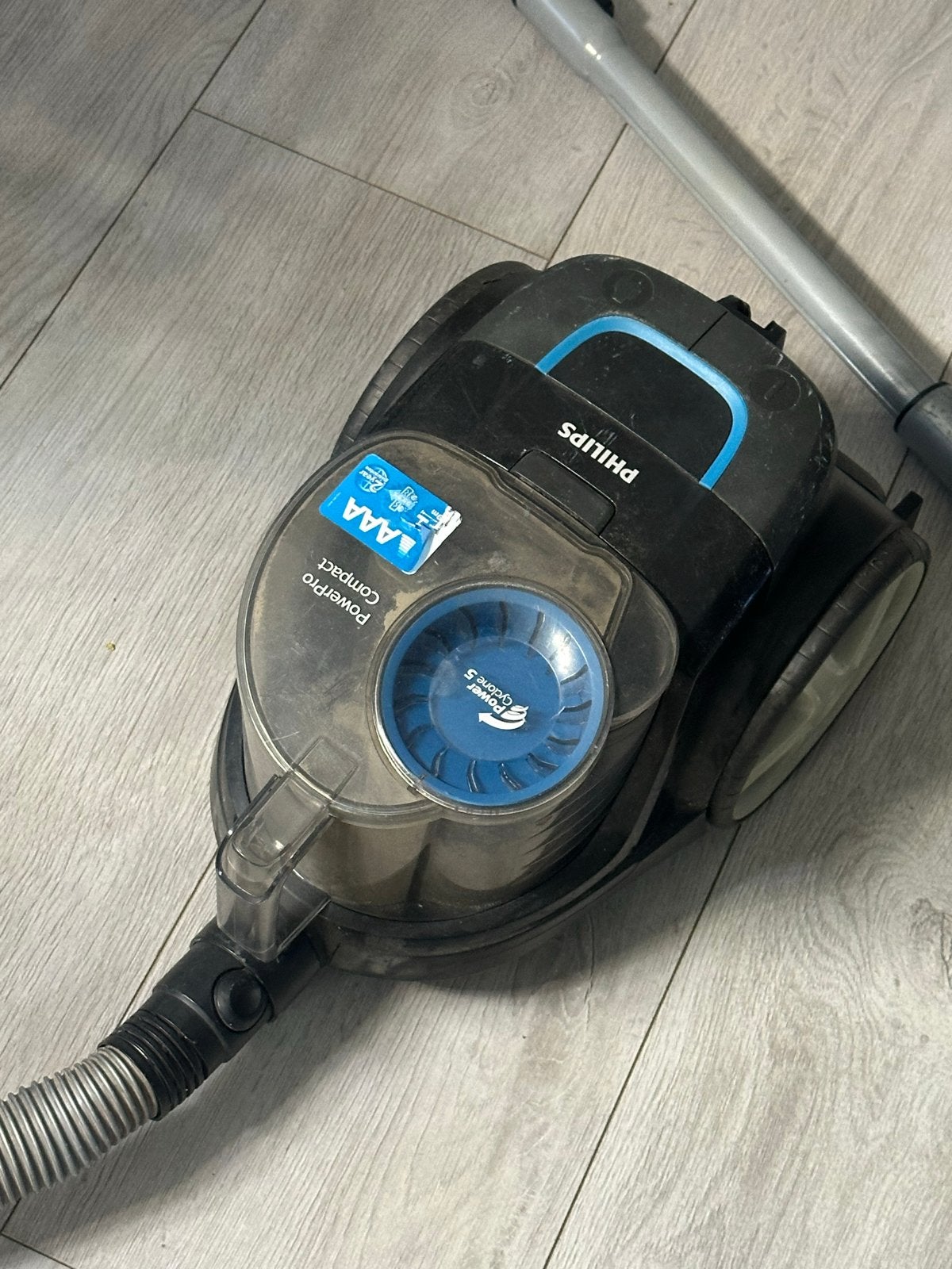 Philips PowerPro Compact stofzuiger - Gebruikt, Gebruikt, Philips, Ophalen of Verzenden, Reservoir