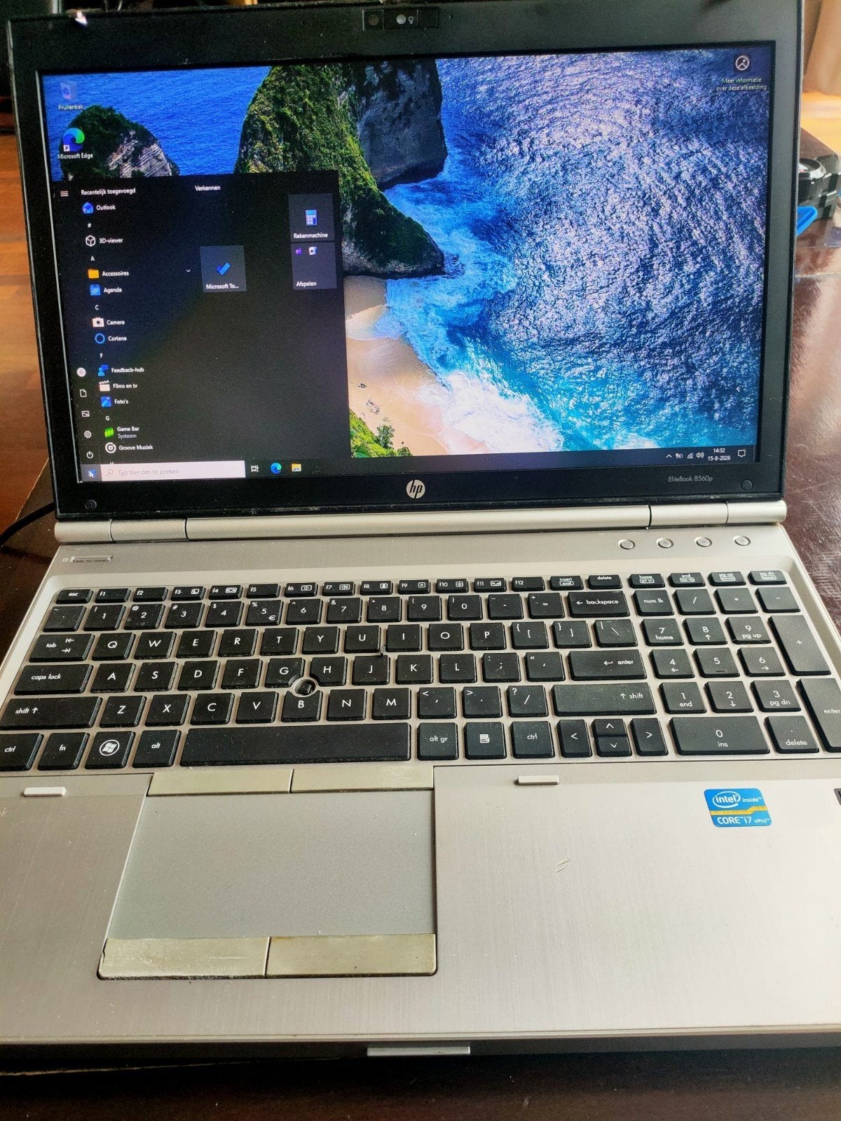 krachtige HP laptop met i7 processor te koop!, Ophalen, 15 inch, 2 tot 3 Ghz
