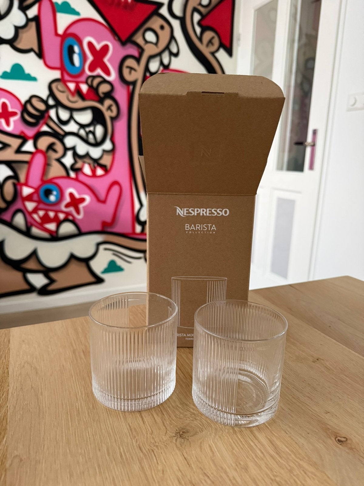2 barista mixology glazen van Nespresso, Ophalen, Nieuw