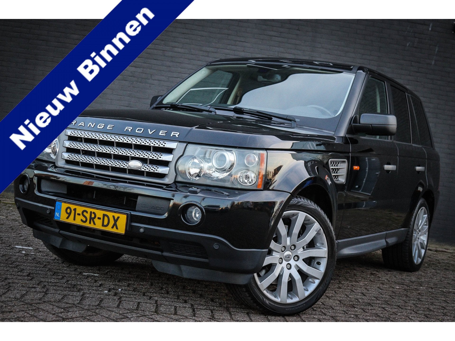 Land Rover Range Rover Sport 4.2 V8 Supercharged BTW auto, Automaat, 4197 cc, Gebruikt, Zwart