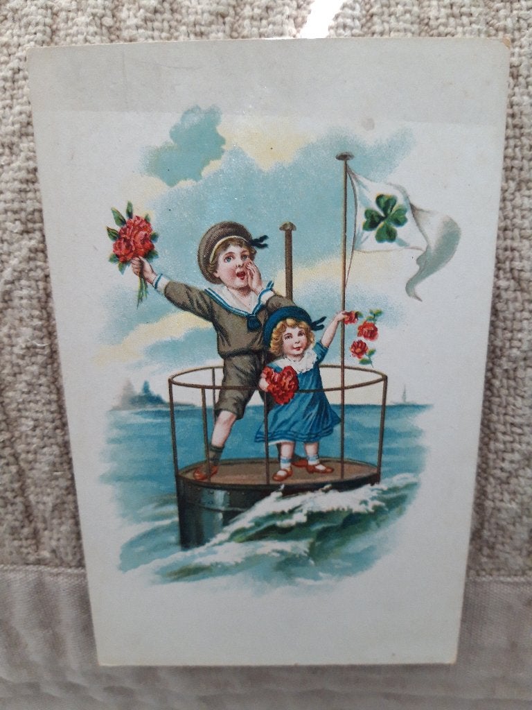 Ansicht Reklame Vitello, Ophalen of Verzenden, 1940 tot 1960, Ongelopen, Kinderen