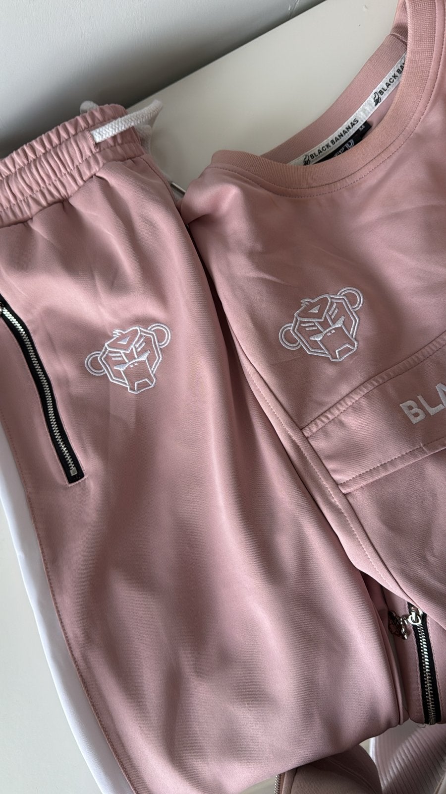 Black Bananas trainingspak roze maat M, Kleding | Dames, Maat 38/40 (M), Ophalen of Verzenden, Zo goed als nieuw, Roze