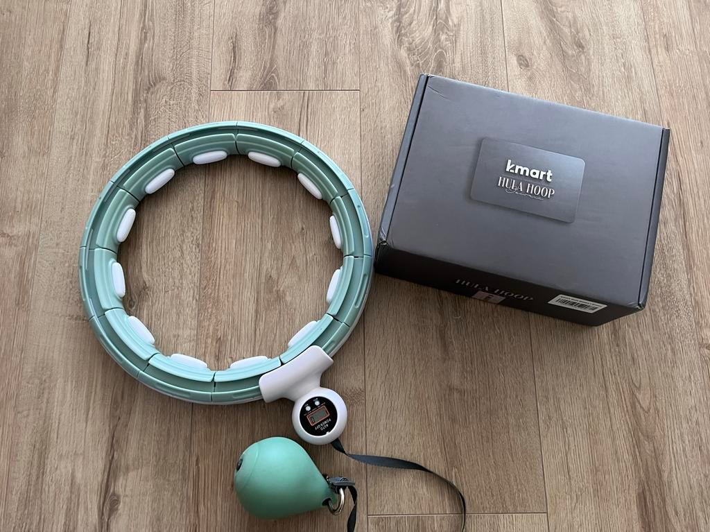 Fitness Smart Hula Hoop met Teller en zware bal, Sport en Fitness, Ophalen of Verzenden, Zo goed als nieuw, Buik, Overige typen