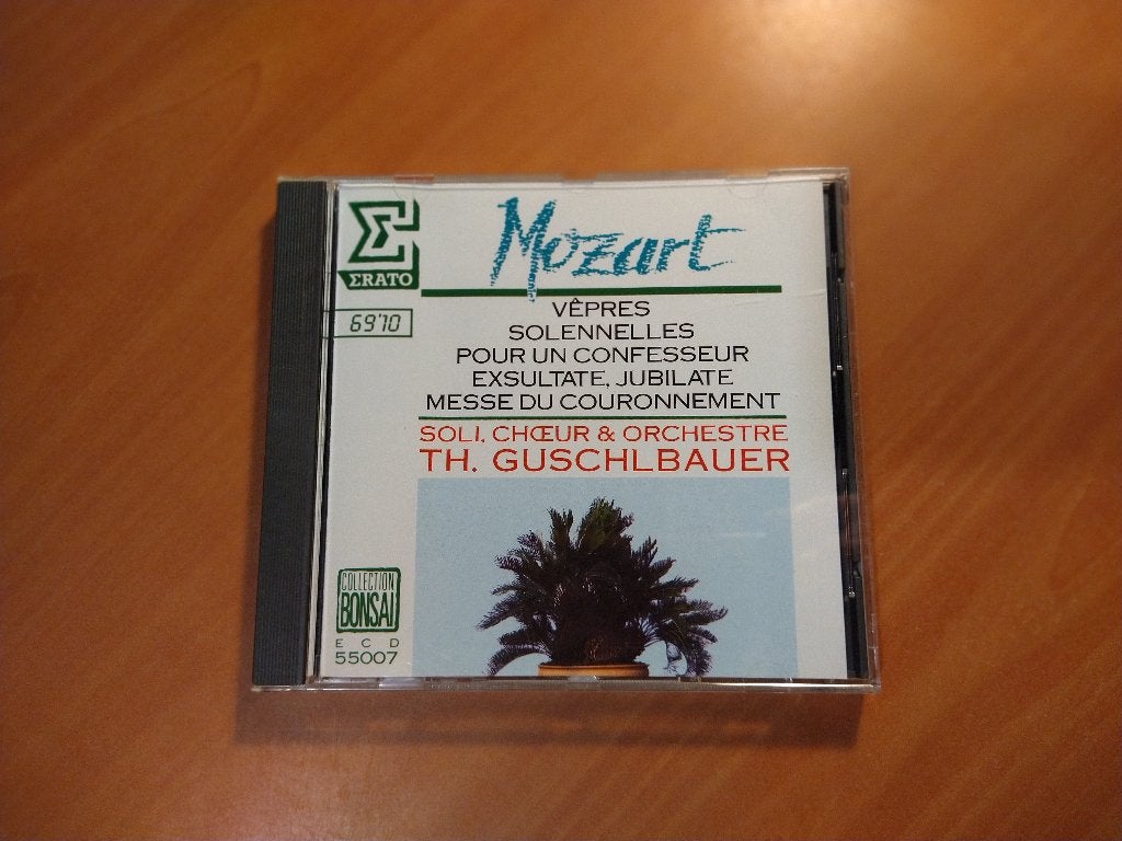 CD Mozart. Vêpres Solennelles Pour un Confesseur, Cd's en Dvd's, Ophalen of Verzenden, Classicisme, Zo goed als nieuw, Kamermuziek