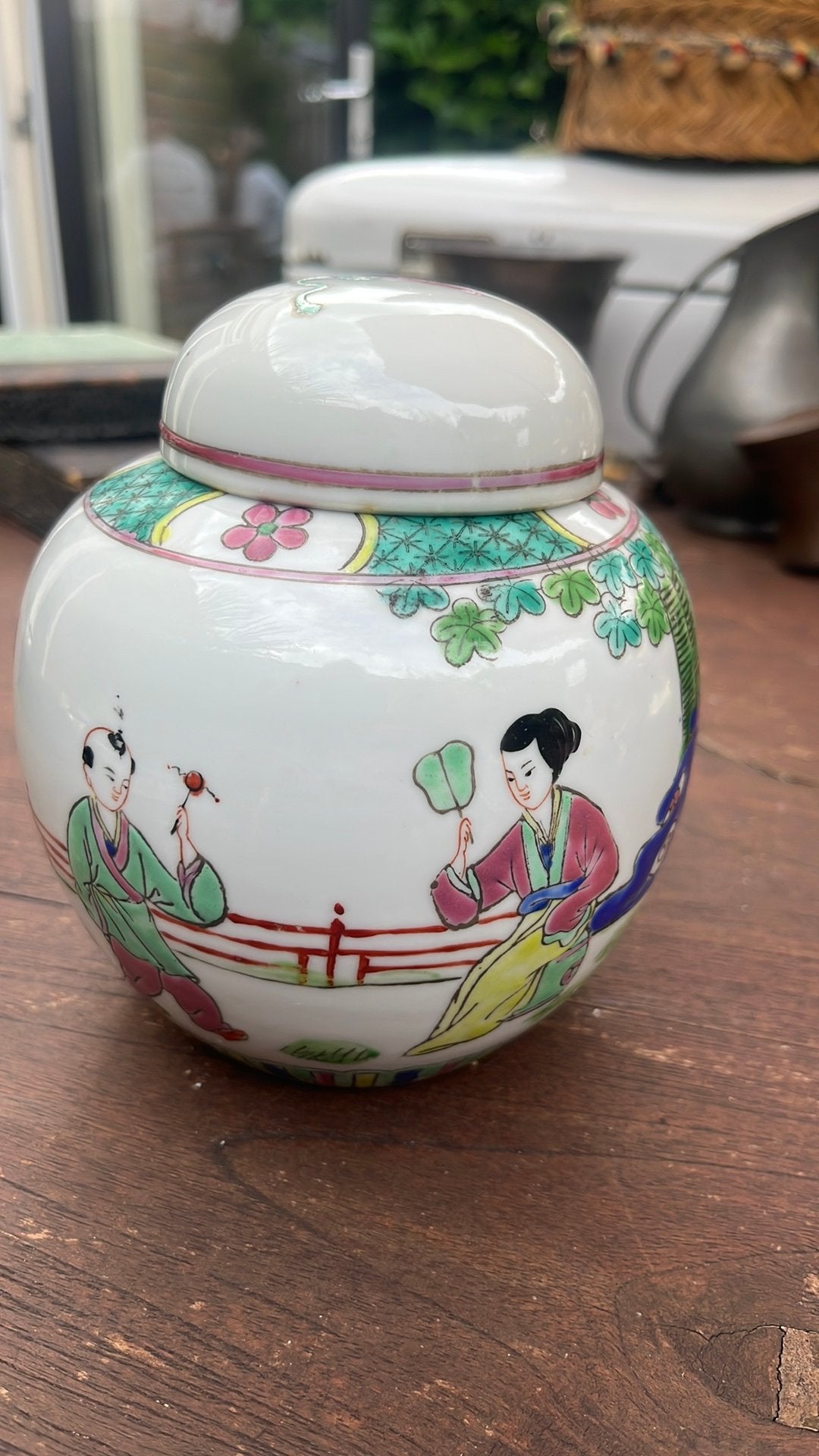 Chineese vooraad  pot porselein, Ophalen of Verzenden