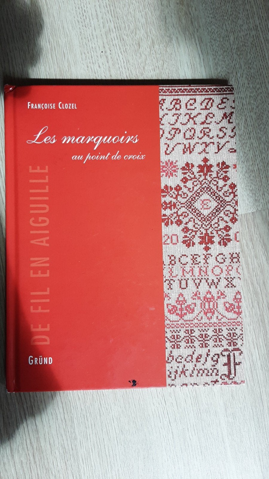 Les marquoirs au point de croix boek over merklappen, Verzenden, Patroon