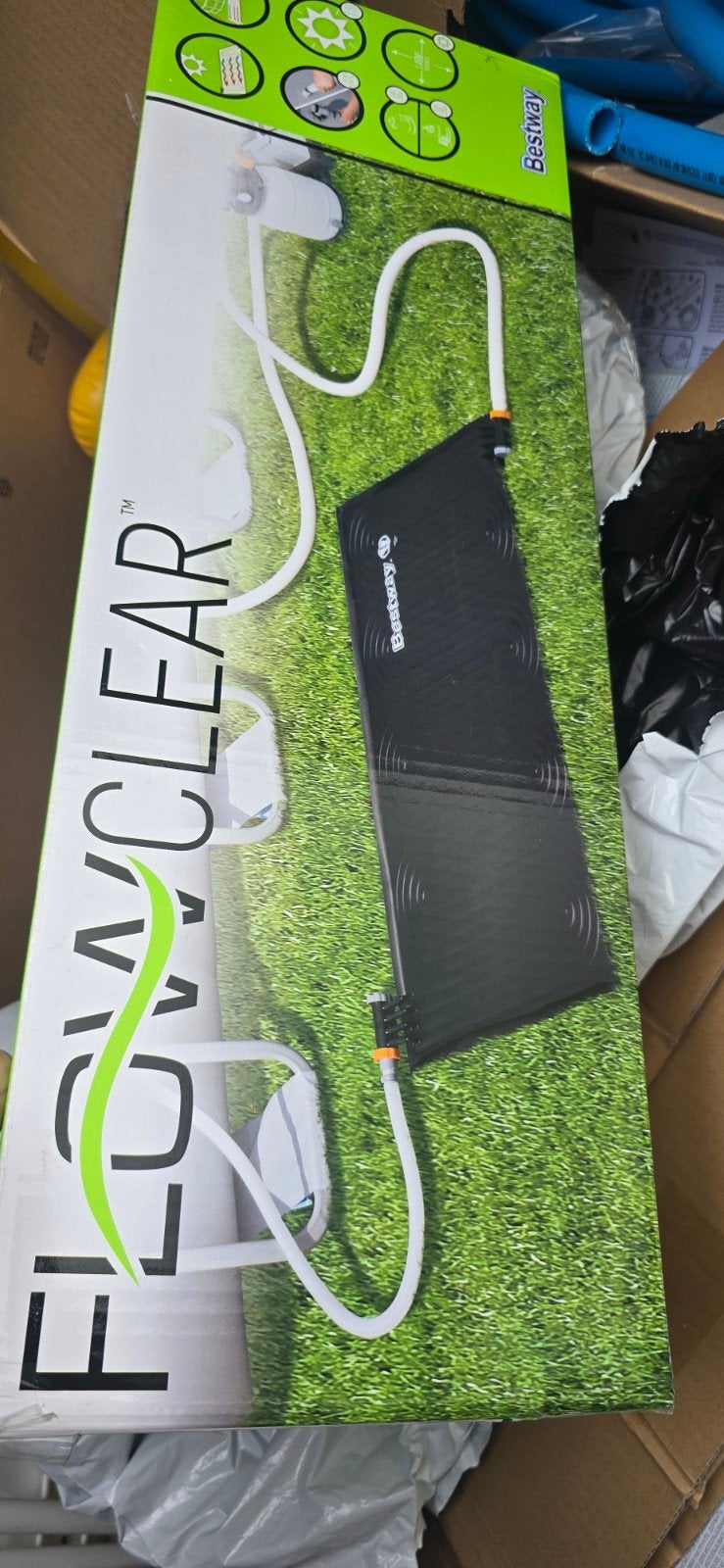 Bestway Flowclear Zwembadverwarming Zonnepaneel, Minder dan 80 cm, Ophalen of Verzenden, Opzetzwembad, Rechthoekig