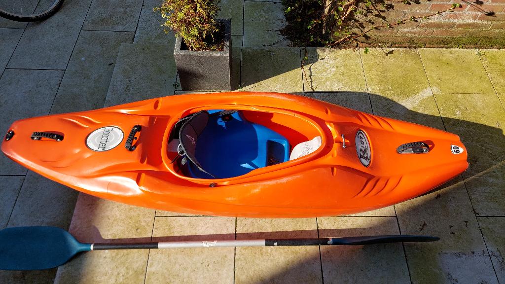 Freestyle kajak, alu peddel, 2x spatzeil, zwemvest, wetsuit, Watersport en Boten, Watersportkleding, Ophalen, Gebruikt, Onbekend
