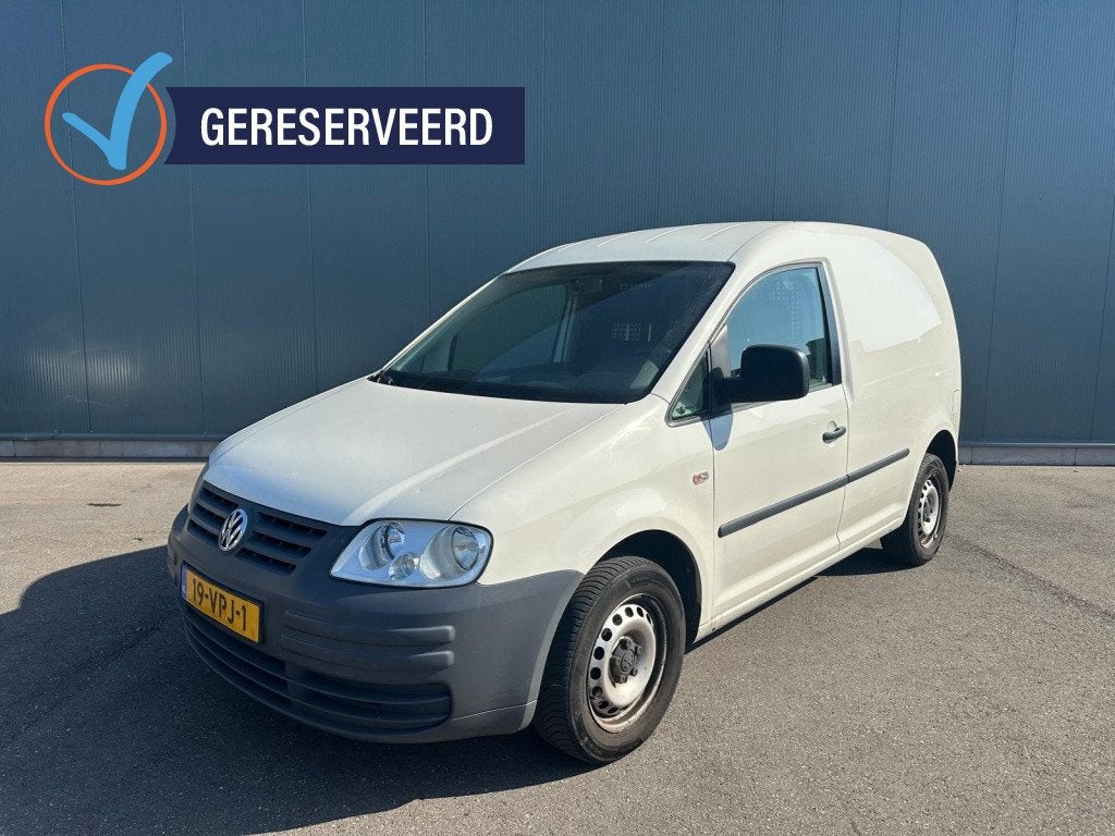 Volkswagen Caddy 2.0 SDI 850 kg. (bj 2008), Auto's, 4 cilinders, Volkswagen, Wit, Bedrijf