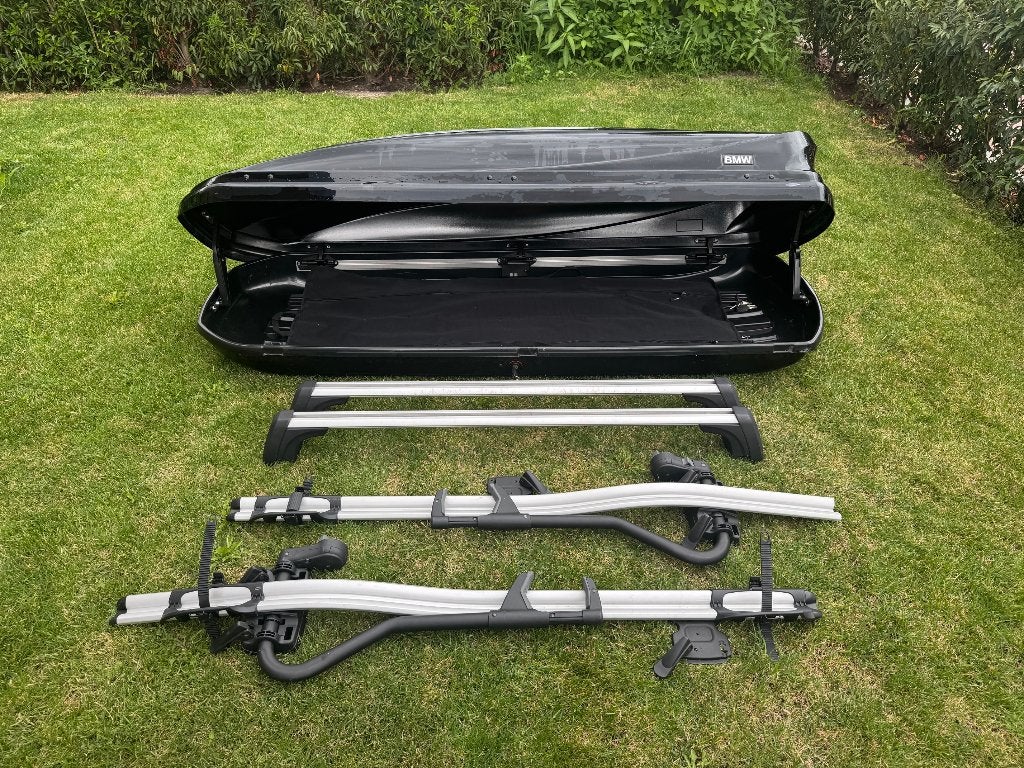 BMW dakkoffer 320 liter X5 - F15 F85, Auto diversen, Dakkoffers, Ophalen, Gebruikt