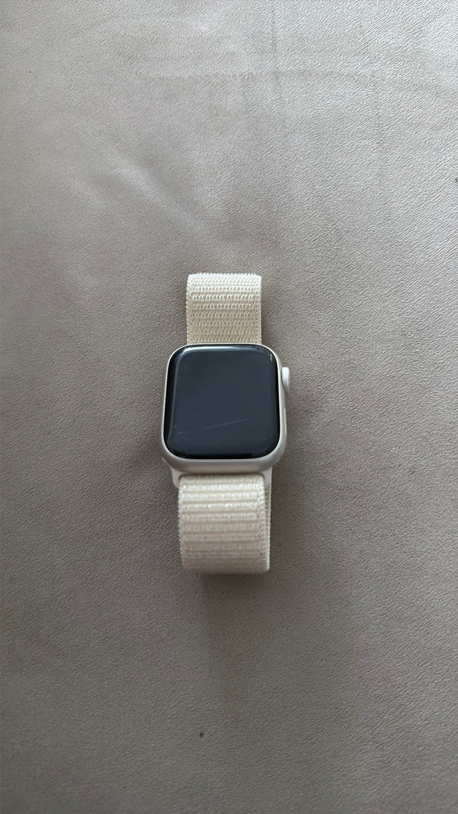 Apple watch series 7, Gebruikt, Zwart, IOS, Ophalen of Verzenden