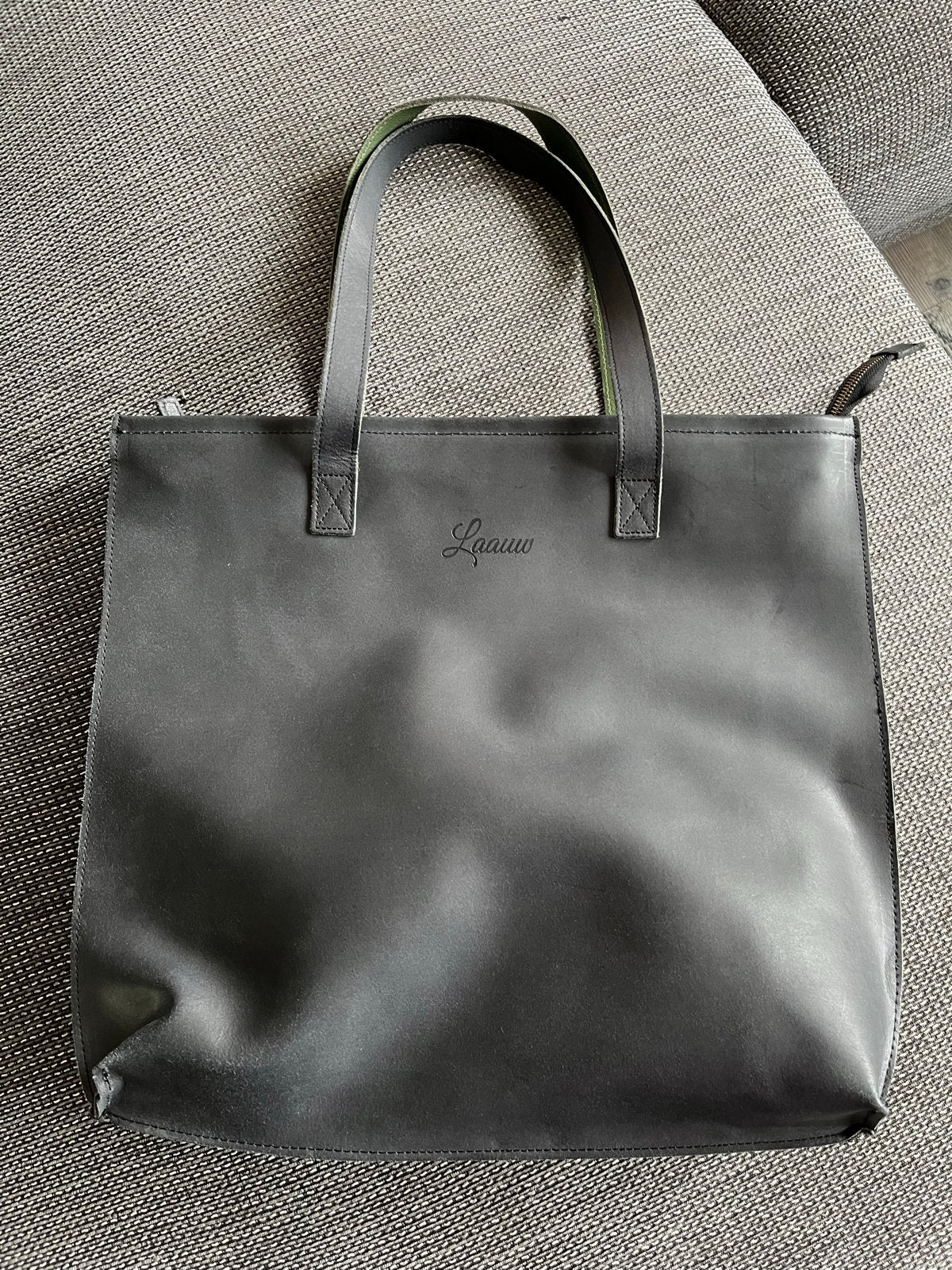 Stijlvolle zwarte shopper van Laauw, Ophalen of Verzenden, Nieuw, Zwart, Shopper