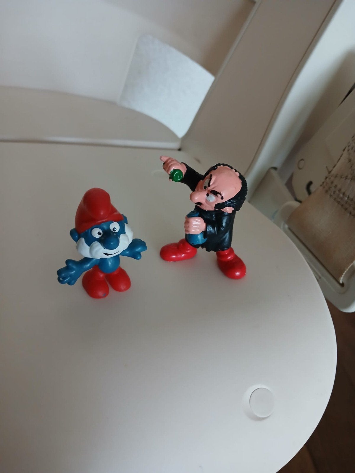 Smurfen Grote Smurf Schleich en Gargamel Schleich figuurtjes, Verzamelen, Ophalen of Verzenden, Gebruikt