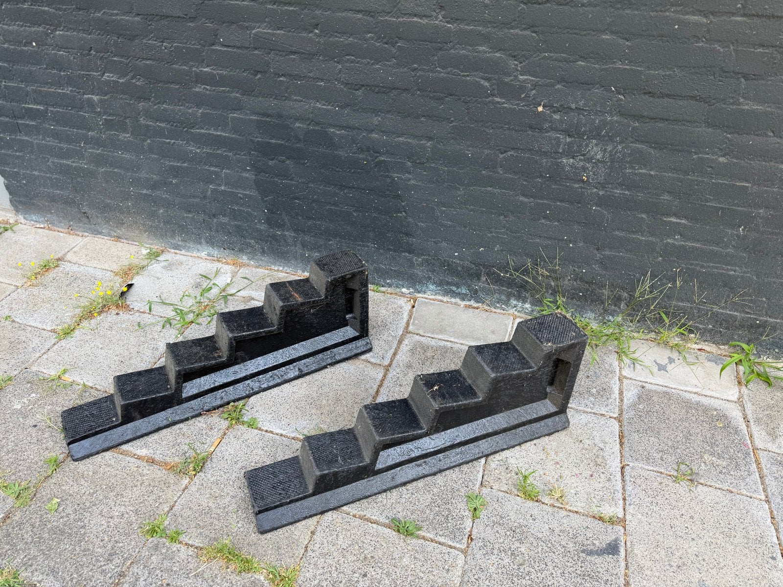 Holmatro Trapeziumblok Lock Blocks / Stabilisatieblokken, Ophalen, Gebruikt, Manueel, Schaarkrik
