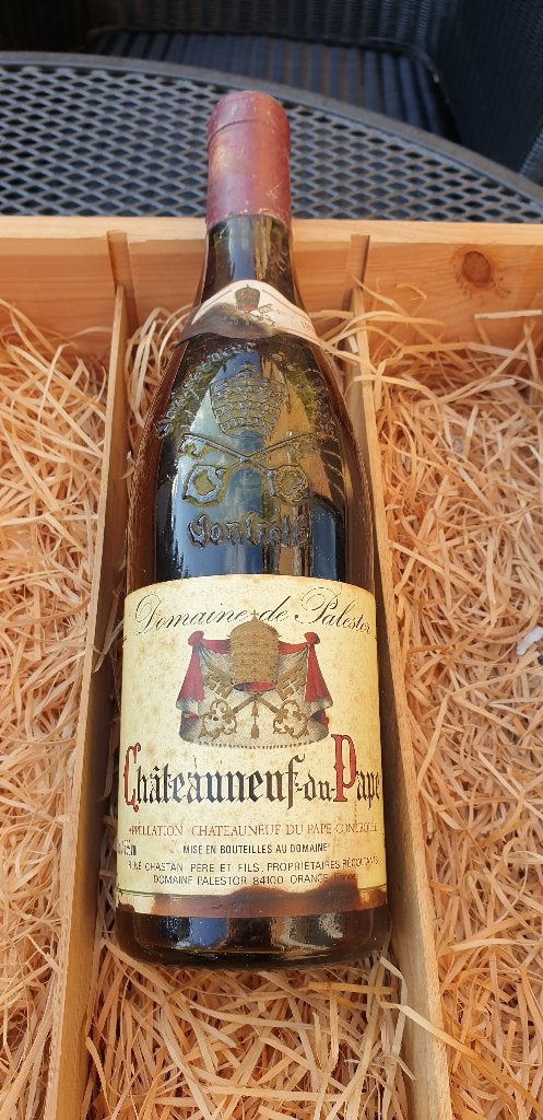 Prestige du Pape Châteauneuf-du-Pape 1979, Frankrijk, Nieuw, Ophalen of Verzenden, Rode wijn