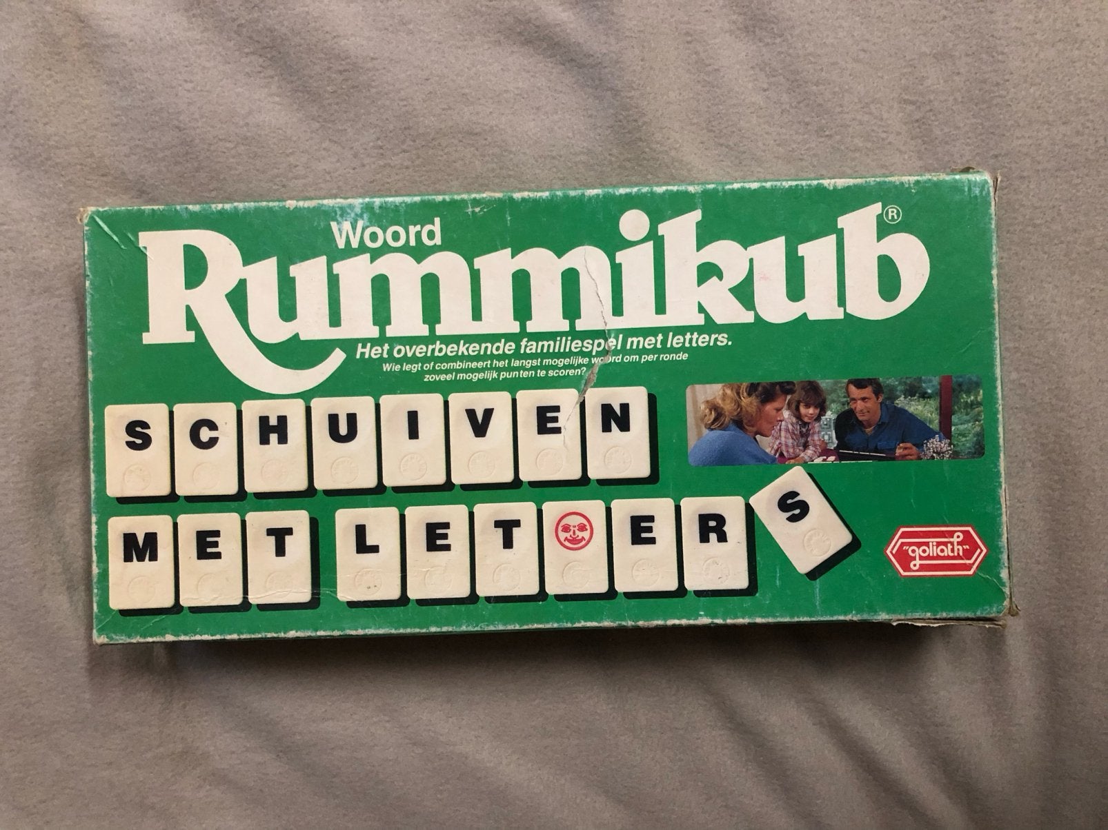 Tummikub met letters., Hobby en Vrije tijd, Gezelschapsspellen | Bordspellen, Ophalen, Gebruikt