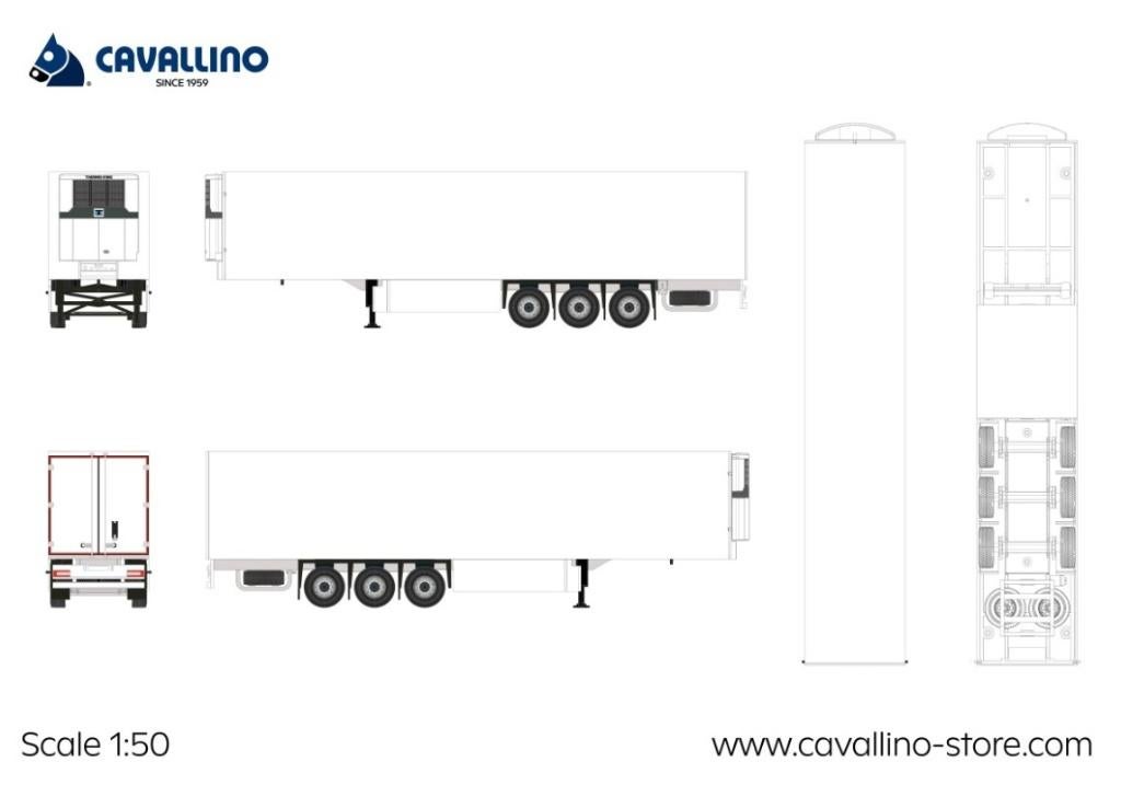 Cavallino Basic - Koeloplegger, Ophalen of Verzenden, Nieuw, Bus of Vrachtwagen, Overige merken