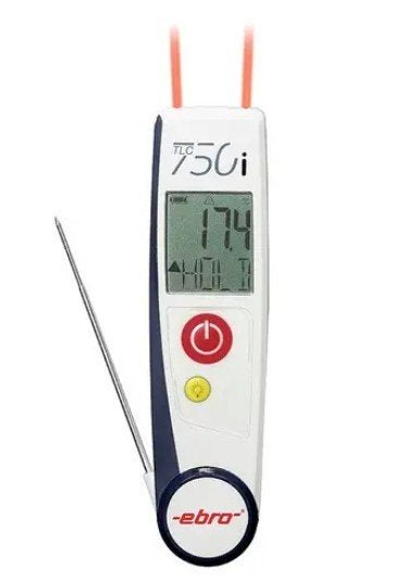 Ebro TLC 750i v-2 Infrarood- en Kern-temperatuurmeter, Overige typen, Kunststof, Ophalen of Verzenden, Zo goed als nieuw