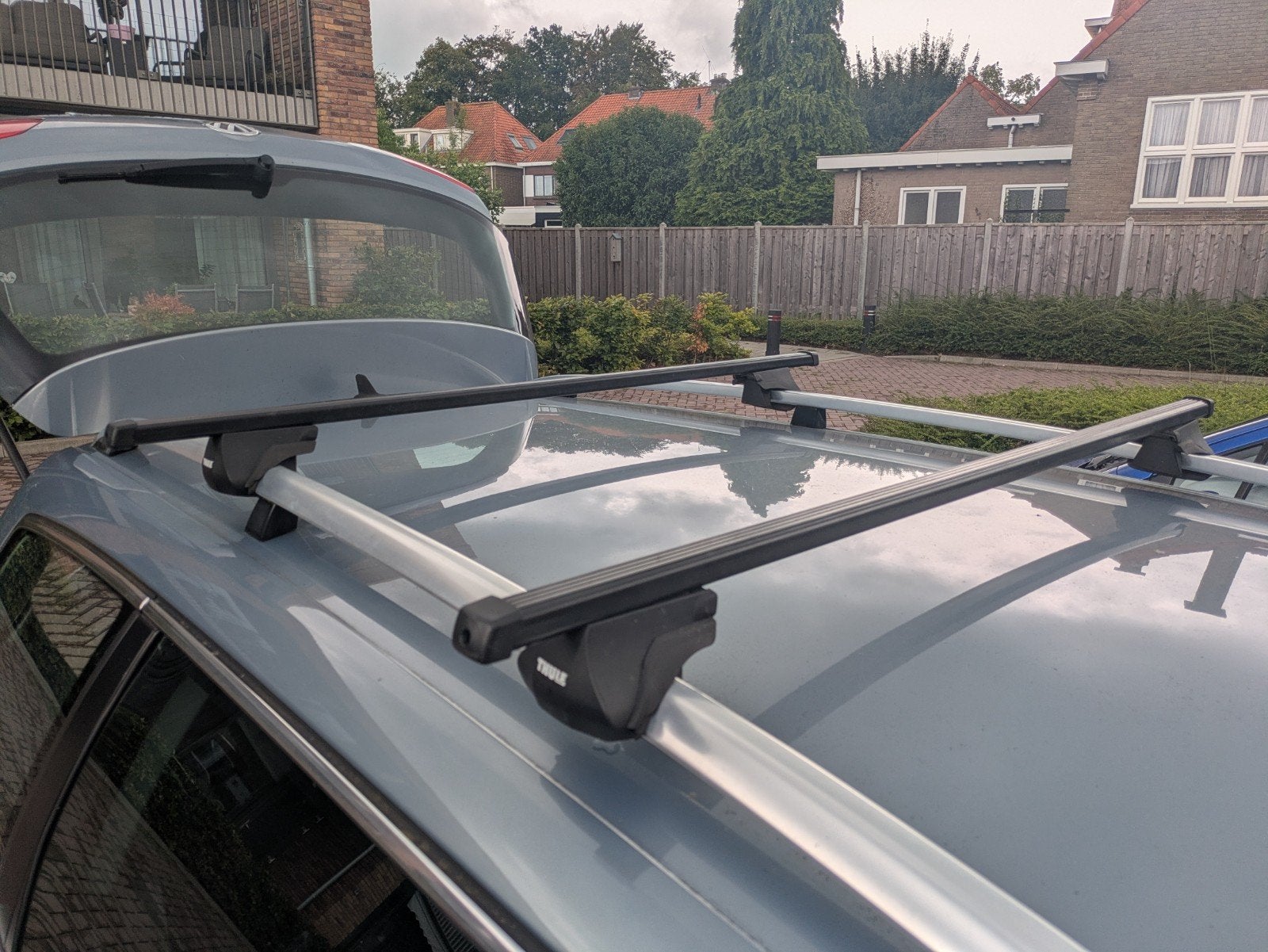 Thule dakdragers voor open dakrails oa VW, Skoda, Auto diversen, Dakdragers, Ophalen of Verzenden