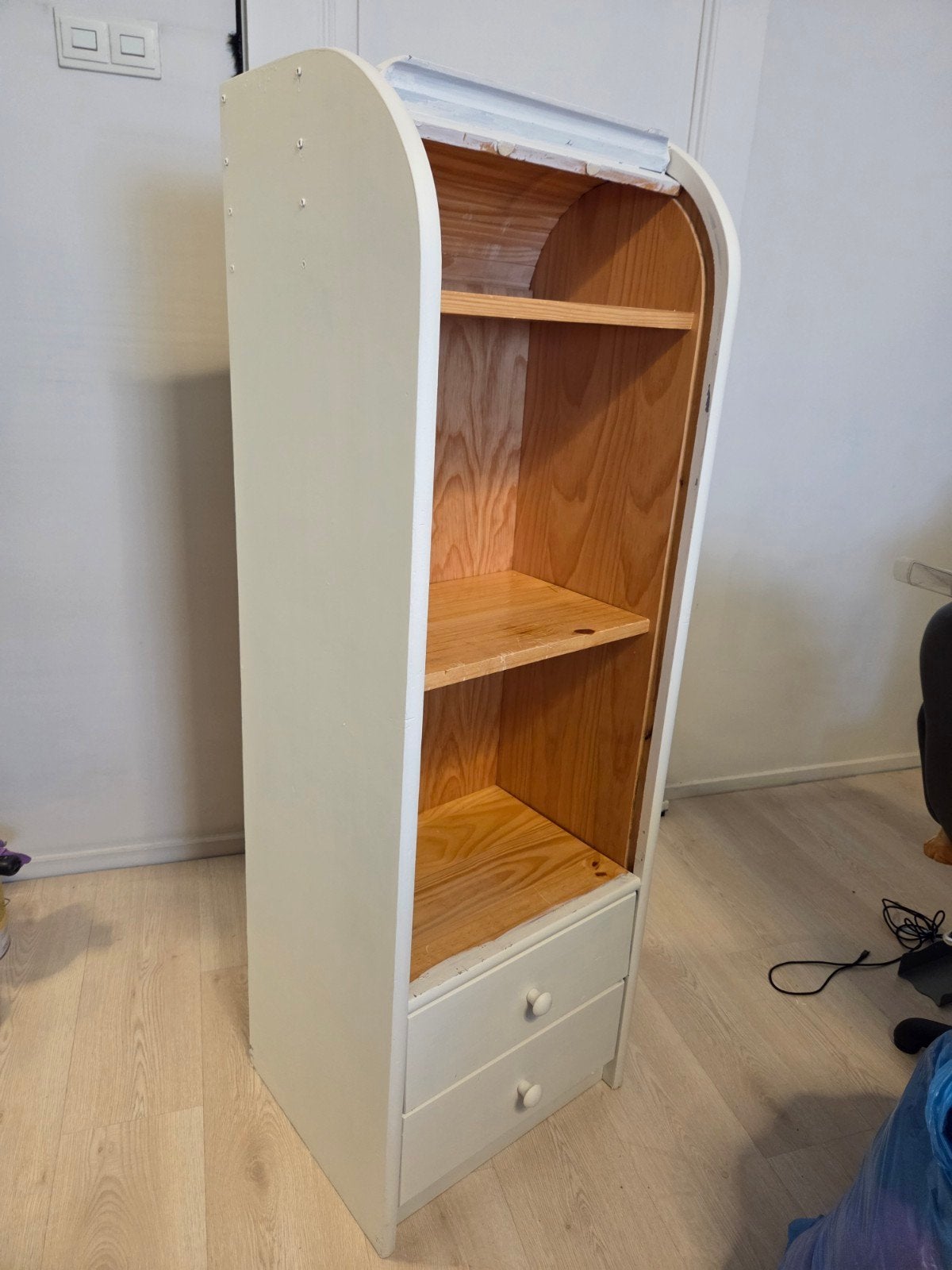rolluikkast met lades en planken, Huis en Inrichting, Ophalen, Minder dan 50 cm, Gebruikt, 100 tot 150 cm