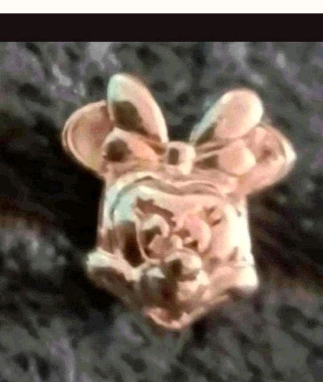 Hanger Minnie Mouse goud, Ophalen of Verzenden, Nieuw, Goud