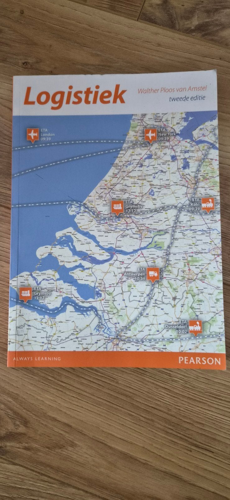 Logistiek - Walther Ploos van Amstel - Tweede editie, Boeken, Zo goed als nieuw, Walther Ploos van Amstel, Gamma, HBO