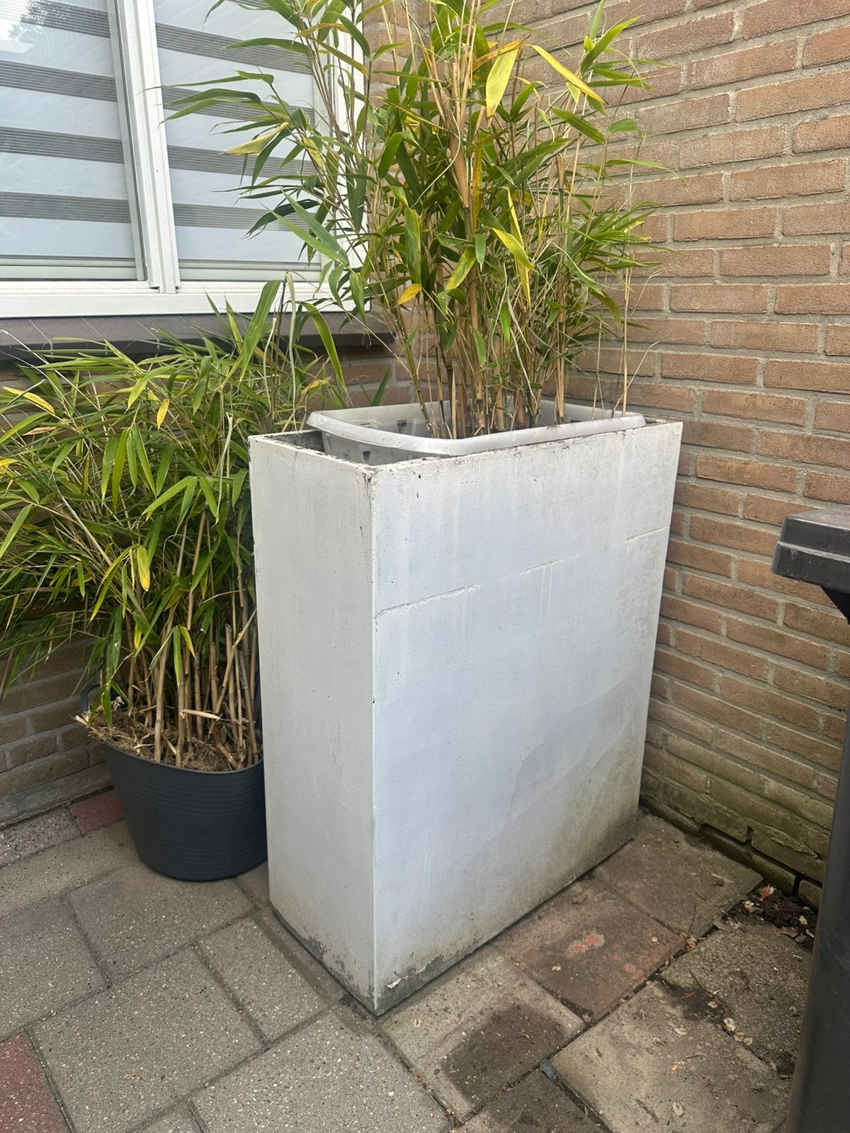 Grote plantenbak bloempot GRATIS, Tuin en Terras, Ophalen, Gebruikt, Rond, Hout
