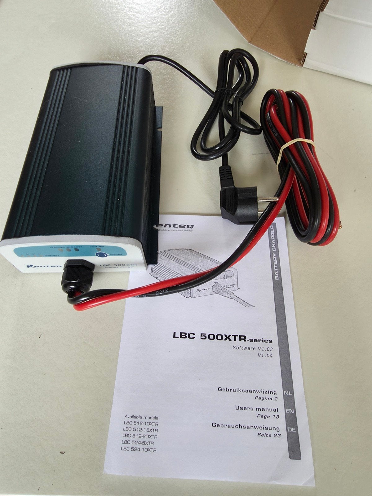 Xenteq LBC 512-20XTR Acculader 12V 20A IP65, Ophalen of Verzenden, Nieuw