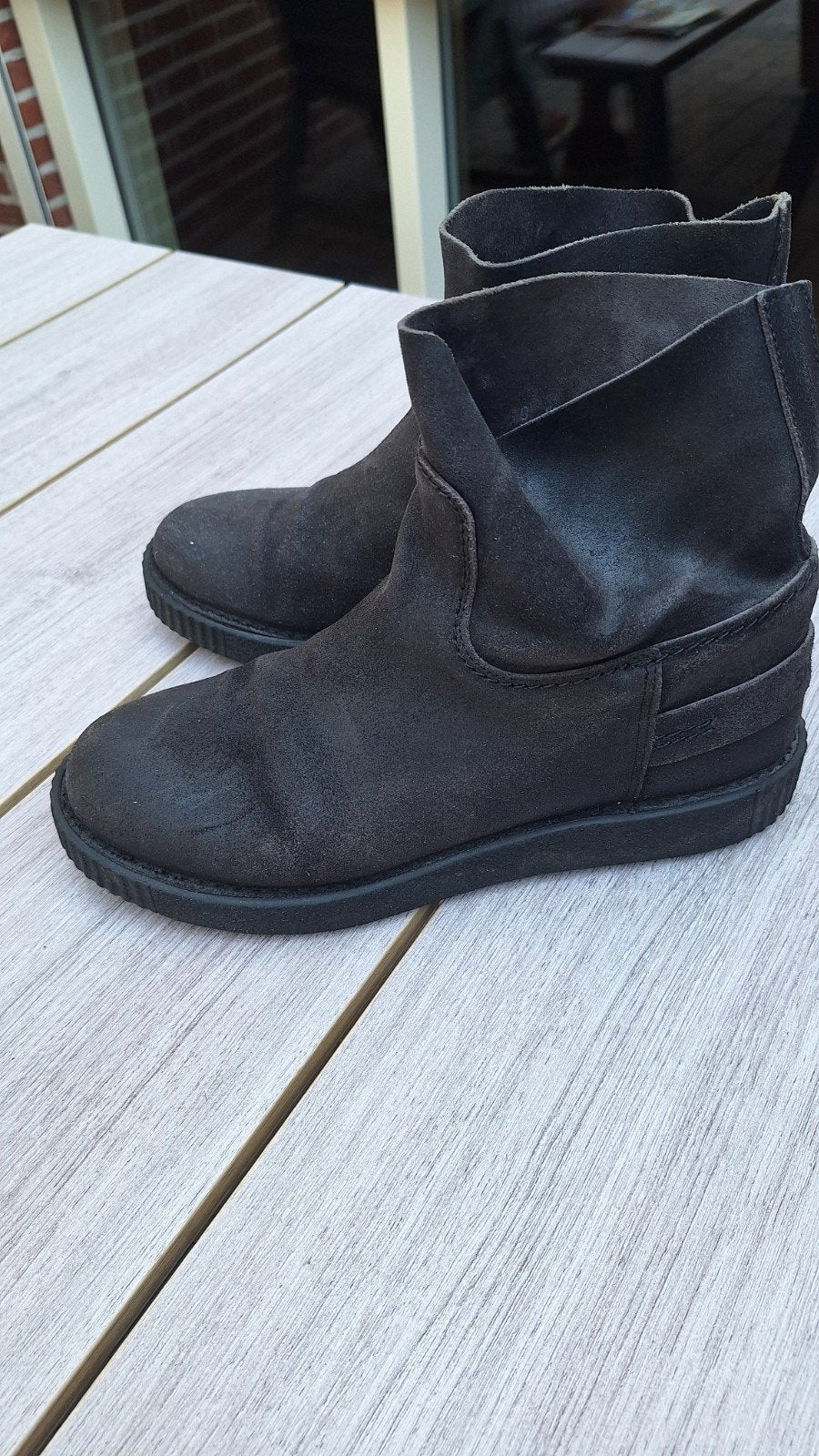 laarsjes shabbies 38, Ophalen of Verzenden, Zo goed als nieuw, Zwart