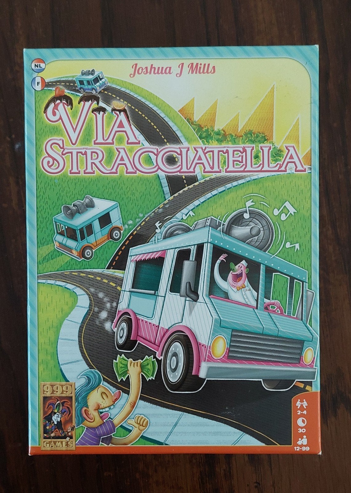 Spel Via Stracciatella, Ophalen of Verzenden, Zo goed als nieuw, 999 games