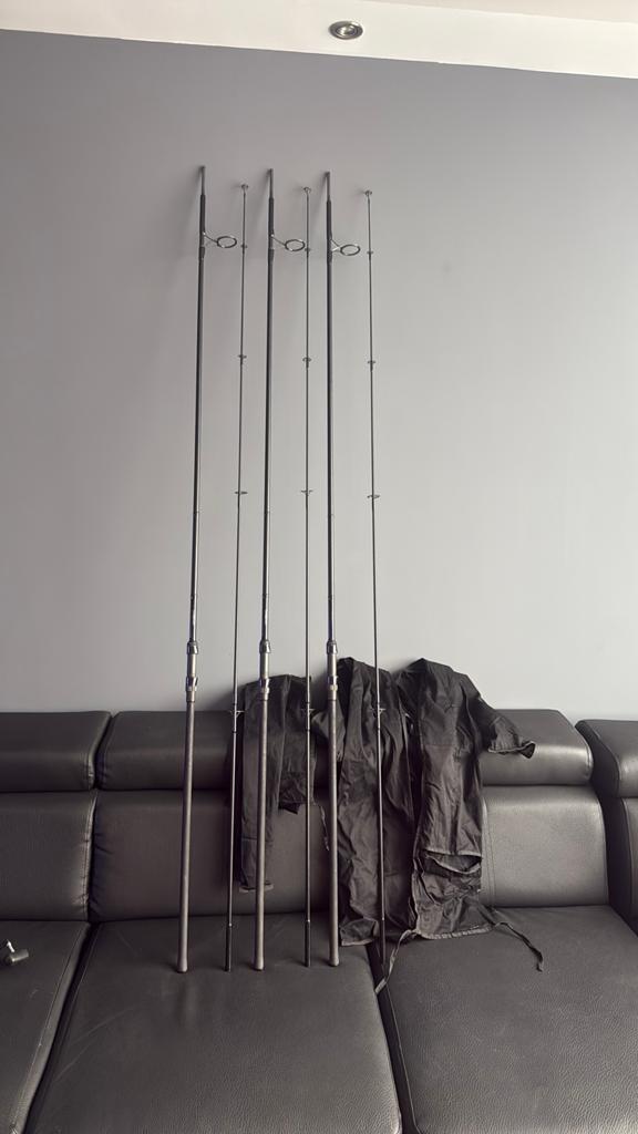 3x Daiwa Longbow DF 12ft 2.75lb, Ophalen, Gebruikt, Werphengel