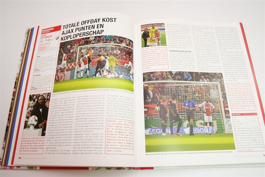 Ajax Jaarboek 2010-2011 — 30e Titel & Jaaroverzicht DVD, Boeken, Ophalen of Verzenden, Zo goed als nieuw, Watersport en Hengelsport