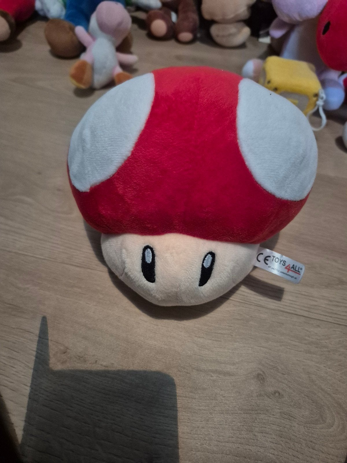 Mario mushroom paddenstoel mario bros, Ophalen of Verzenden, Zo goed als nieuw, Overige typen