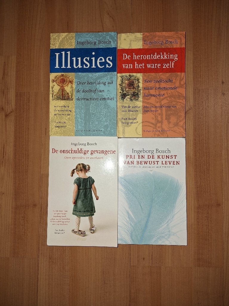 Ingeborg Bosch 4 boeken PRI, Ophalen of Verzenden, Zo goed als nieuw, Spiritualiteit algemeen, Overige typen