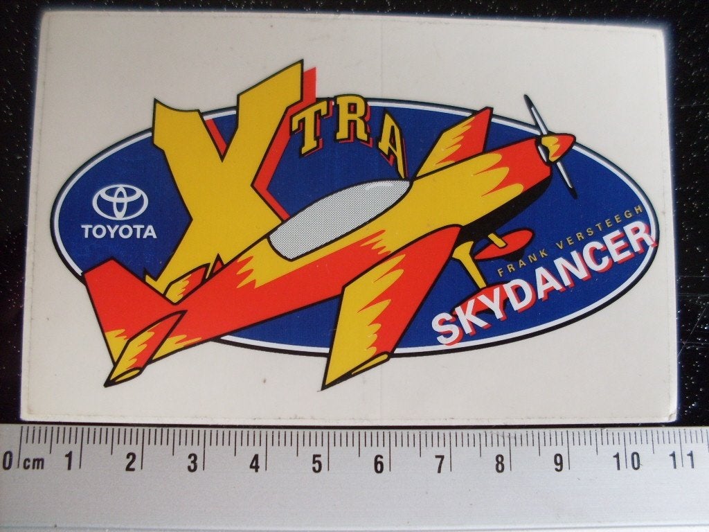 ruit sticker toyota xtra skydancer Frank Versteegh, Verzenden, Zo goed als nieuw, Auto of Motor