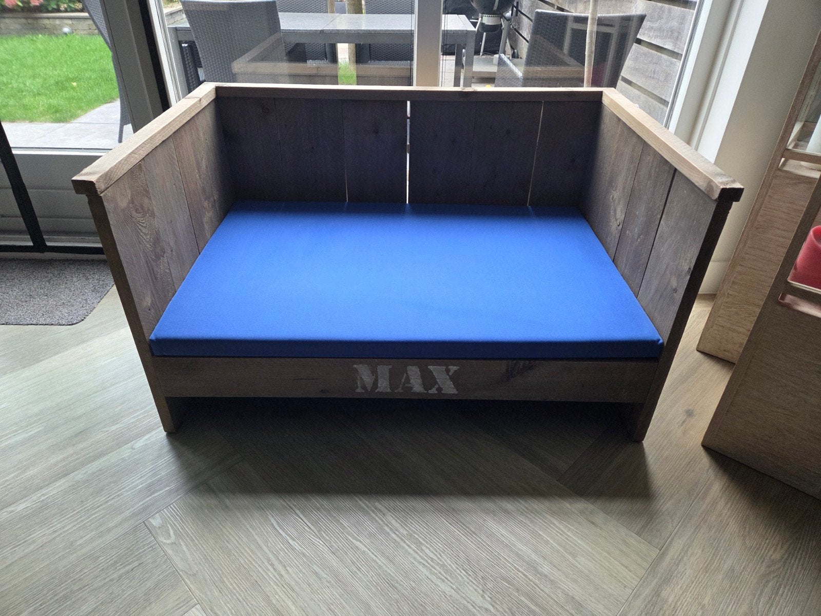 Steigerhouten hondenmand. Nieuw, Ophalen, Nieuw, Hondenmand