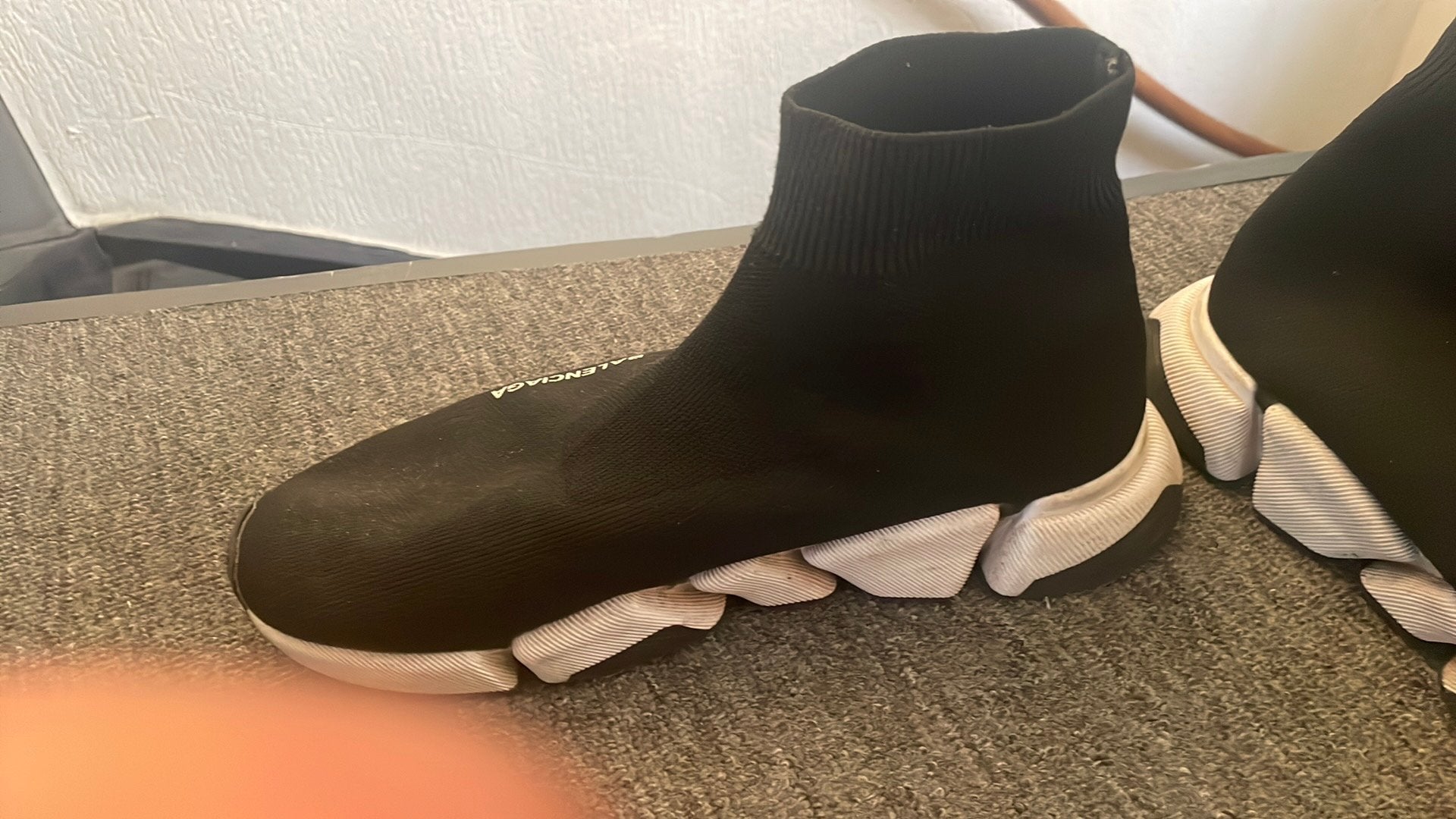 Balenciaga socks, Ophalen of Verzenden, Zo goed als nieuw, Zwart
