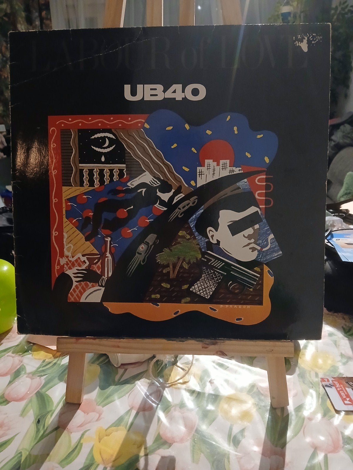 UB40 - Labour of Love LP (Gebruikt), Ophalen of Verzenden, Gebruikt, 12 inch, LP