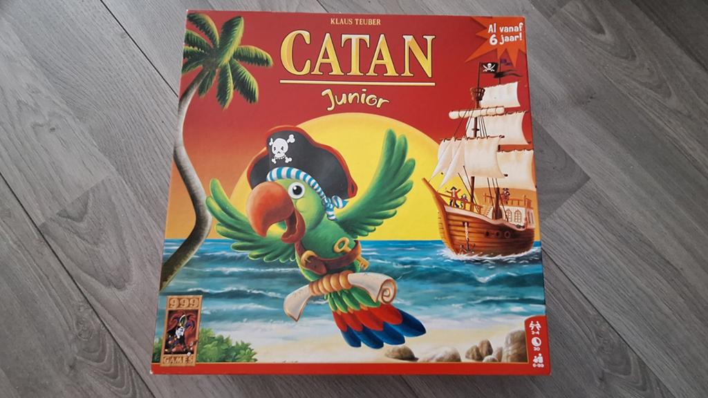 Kolonisten van Catan junior, Hobby en Vrije tijd, Gezelschapsspellen | Kaartspellen, Ophalen, Zo goed als nieuw