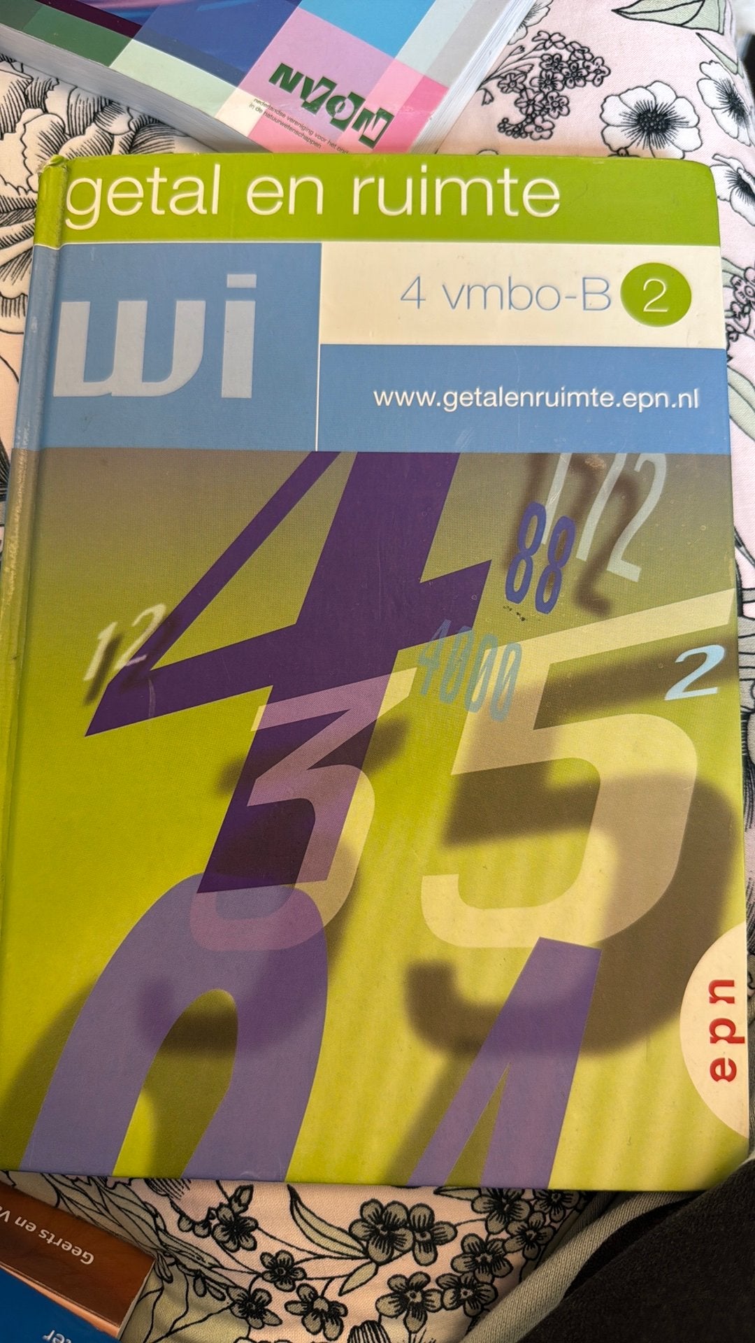 Getal en ruimte Wiskunde 4 VMBO-B, Ophalen of Verzenden, Zo goed als nieuw, Overige niveaus, Nederlands