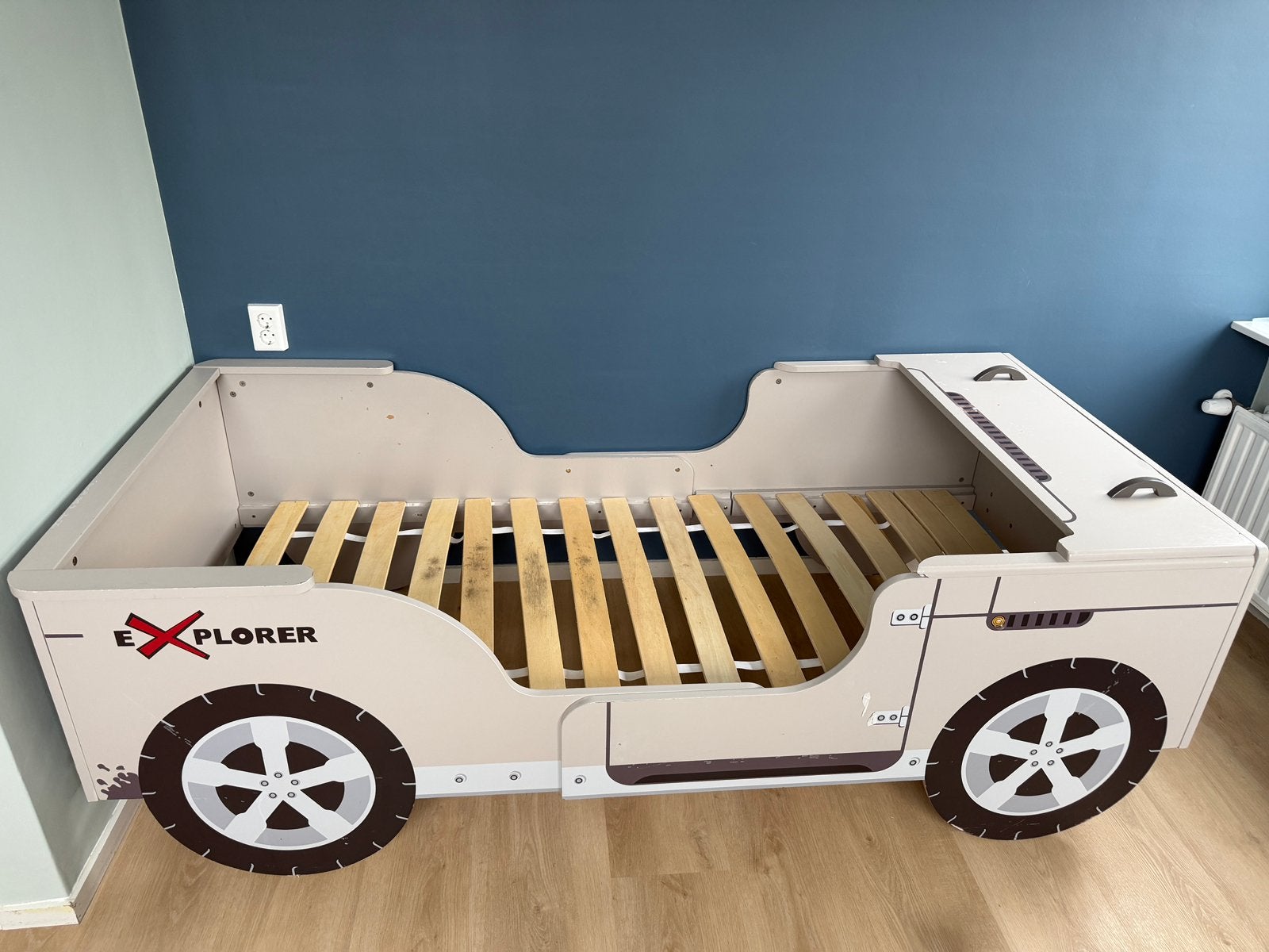 Gratis autobed, Ophalen of Verzenden, Gebruikt, 180 cm of meer, 85 tot 100 cm