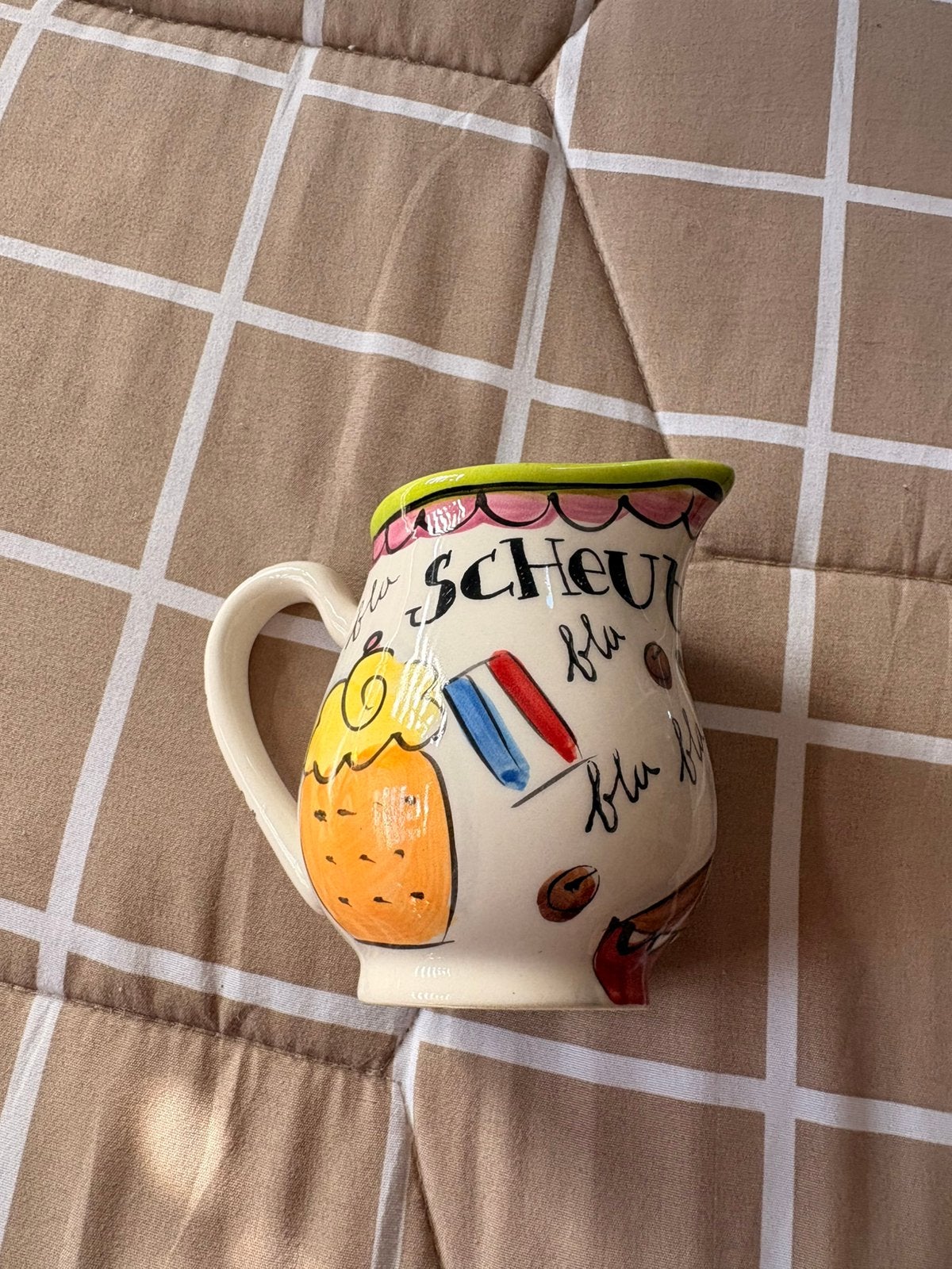 Blond Amsterdam Melk kannetje, Ophalen of Verzenden, Zo goed als nieuw, Aardewerk, Overige typen
