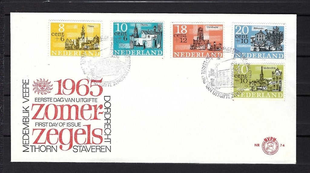 FDC NVPH E76 onbeschreven, Postzegels en Munten, Ophalen of Verzenden, Onbeschreven, Nederland