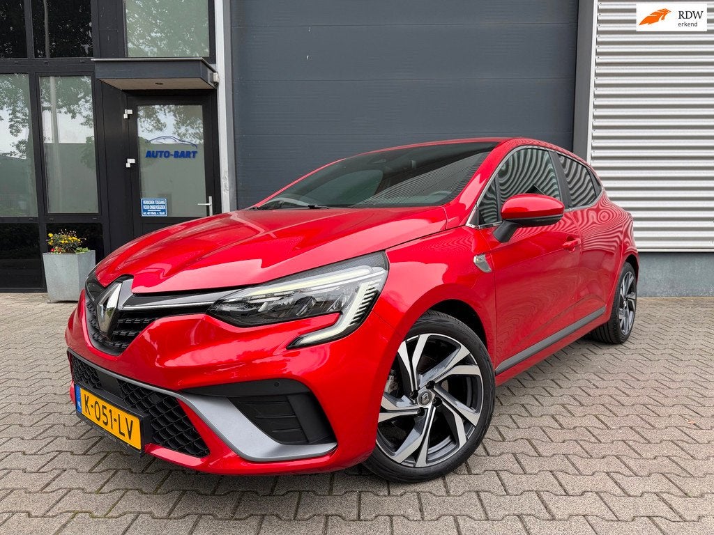 Renault Clio 1.6 E-Tech Hybrid 140 R.S. Line| viritual| LED, Auto's, 28 km/l, Gebruikt, 4 cilinders, Leder en Stof