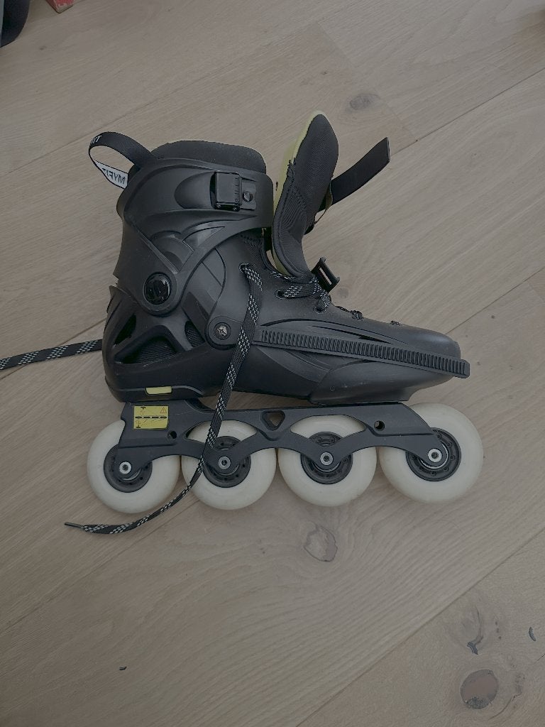 Roller blade powerslide Imperial One Black yellow 80, Sport en Fitness, Skeelers, Ophalen, Powerslide