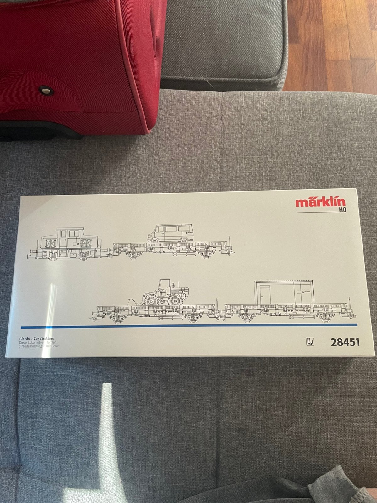 Marklin strukton treinset nieuwstaat, Hobby en Vrije tijd, Wisselstroom, Treinset, Ophalen of Verzenden, Zo goed als nieuw