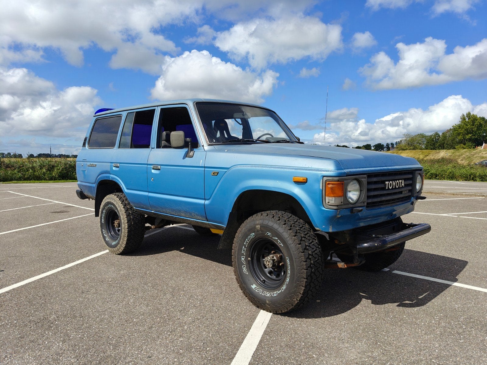 Toyota Landcruiser HJ60 1983 12ht turbo, 136 pk, Blauw, Vierwielaandrijving, Particulier