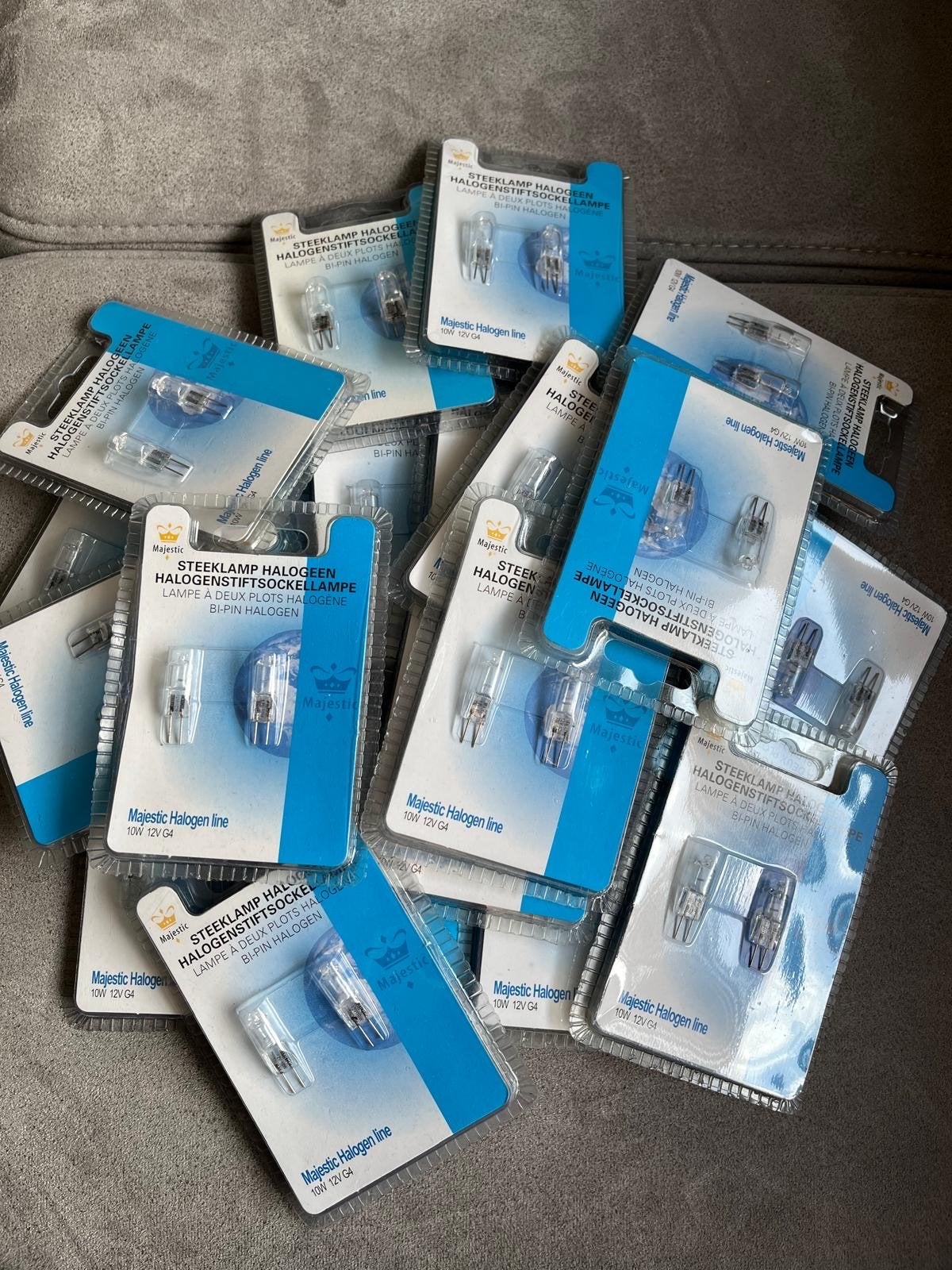 Majestic Halogeen Steeklamp G4 10W 12V - Nieuw (partij), Ophalen, Wit, Overige merken, Nieuw