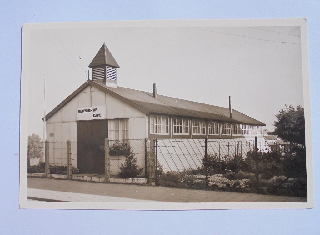 Voormalig noodgebouw Herv Kerk Terwinselen Kerkrade 1920., Verzamelen, Ansichtkaarten | Nederland, Ophalen of Verzenden, Voor 1920