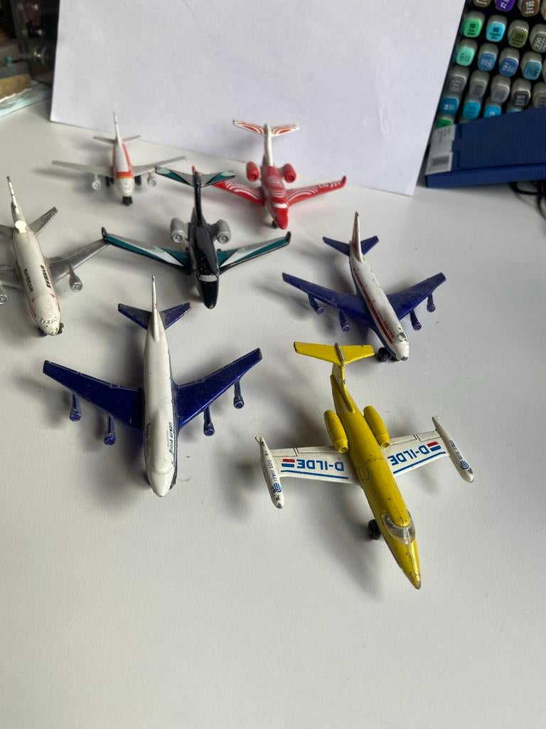 7 Matchbox Vliegtuigen, Ophalen of Verzenden, Gebruikt